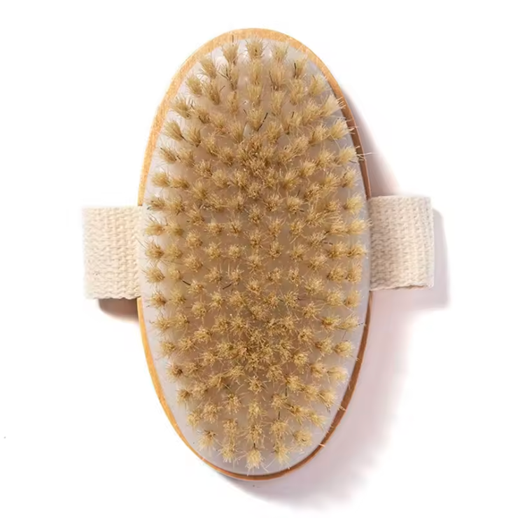 Spazzola esfoliante con setole naturali